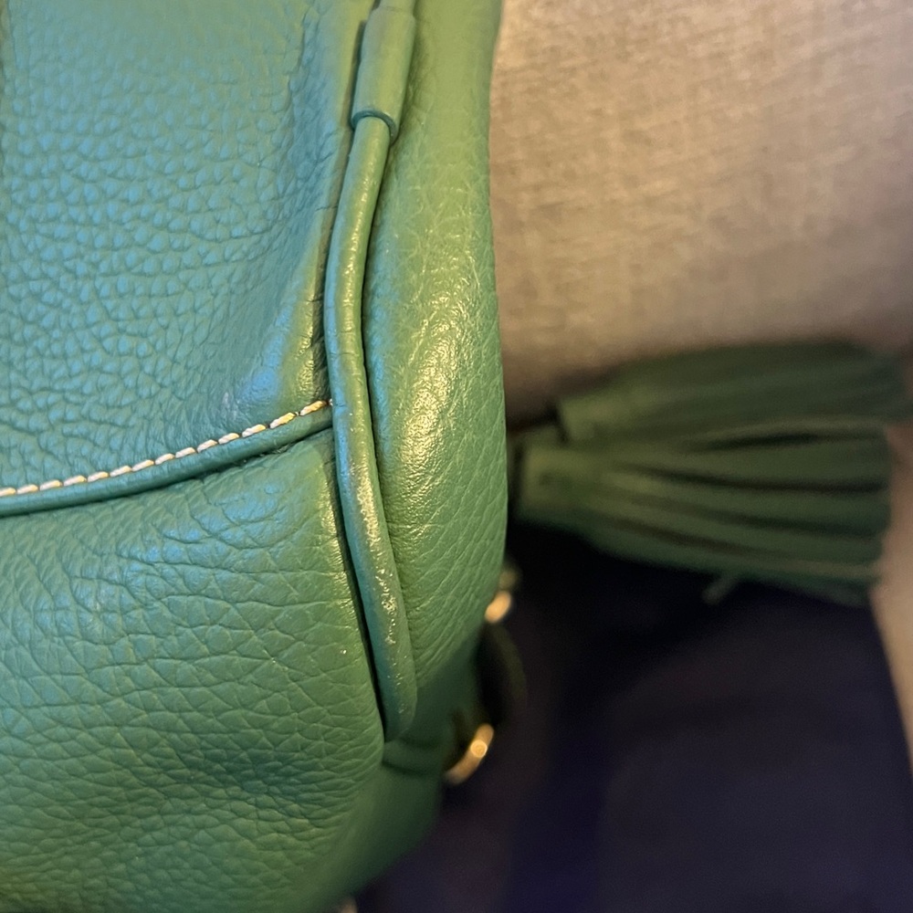 Dooney & Bourke Emerald Green Satchel - Picture 11 of 16